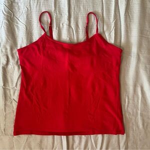 Hanes Tank Top, Built-in Bra